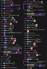 Fans reacting to the streamer's statement (Images via Sodapoppin/Twitch chat)